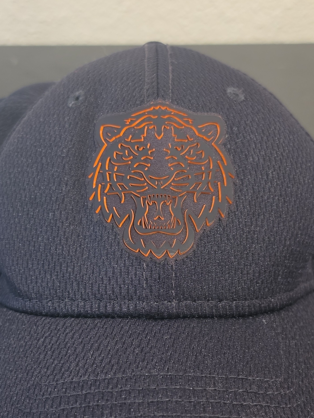 New Era MLB Detroit Tigers 39THIRTY Fitted Hat Cap M/L Blue Orange